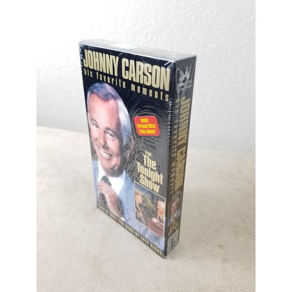 Johnny Carson VHS The Tonight Show 1990 New Sealed The King of Late Night Vtg - Picture 9 of 10